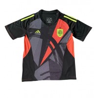 Camiseta España Portero Segunda Equipación Replica Eurocopa 2024 mangas cortas